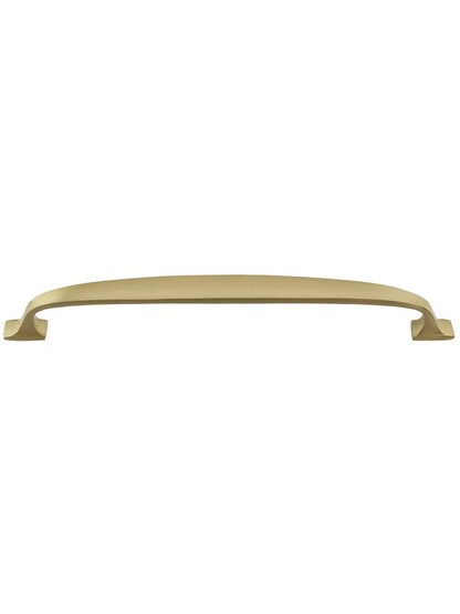 Durham Cabinet Pull - 8'' Center-to-Center in Satin Brass.